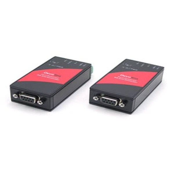 Industrial High Speed RS-232 Over CAT-5 Extender up to 1.2KM with Surge Protection